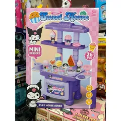 Mã 2016 - 261 / Hộp đồ chơi bàn bán kem và kẹo HAPPY SWEET HOUSE
