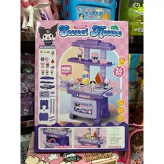 Mã 2016 - 261 / Hộp đồ chơi bàn bán kem và kẹo HAPPY SWEET HOUSE