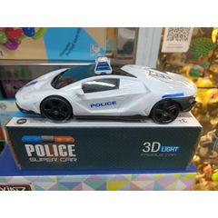 Hộp đồ chơi Xe ô tô SUPER CAR chạy pin có nhạc và đèn phát sáng 028 (tặng kèm pin)