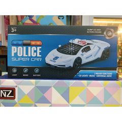 Hộp đồ chơi Xe ô tô SUPER CAR chạy pin có nhạc và đèn phát sáng 028 (tặng kèm pin)
