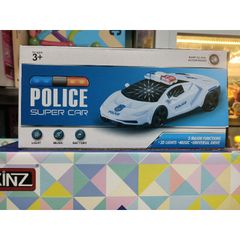 Hộp đồ chơi Xe ô tô SUPER CAR chạy pin có nhạc và đèn phát sáng 028 (tặng kèm pin)