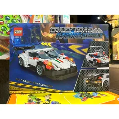 Hộp Lê Gô Lắp Ghép Mô Hình Xe Ô Tô Crazy Drag Racing Deluxe Edition 894 - 322 Chi Tiết Sáng Tạo Cho Trẻ Em