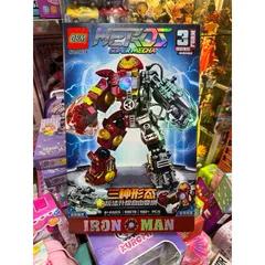 Hộp Lắp Ghép Robot SUPER HERO MECHA 482 Chi Tiết - Đồ Chơi Sáng Tạo Phát Triển Tư Duy Cho Trẻ Em và Người Lớn