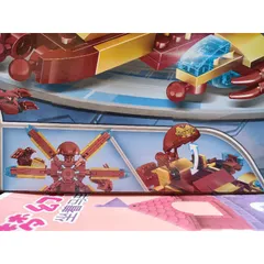 Hộp lê gô lắp ghép 2in1 Mô Hình Xe Ô Tô và Robot Avengers 64106 - Đồ Chơi Trẻ Em Phát Triển Trí Tuệ Sáng Tạo