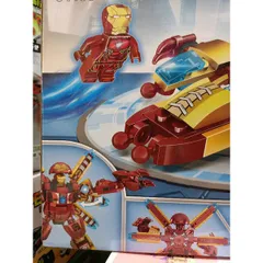 Hộp lê gô lắp ghép 2in1 Mô Hình Xe Ô Tô và Robot Avengers 64106 - Đồ Chơi Trẻ Em Phát Triển Trí Tuệ Sáng Tạo