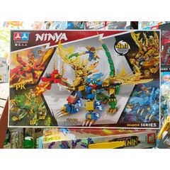 Bộ Xếp Hình Lắp Ghép Lê Gô NINJA Rồng 7638 - Đồ Chơi Trẻ Em Phát Triển Tư Duy và Sáng Tạo, Hộp 53x35x7cm