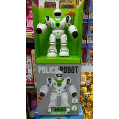 Hộp đồ chơi Robot lắp pin biết đi có nhạc và đèn phát sáng 0820A - Đồ chơi trẻ em phát triển trí tuệ và kỹ năng giao tiếp
