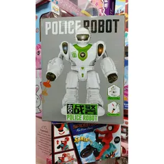 Hộp đồ chơi Robot lắp pin biết đi có nhạc và đèn phát sáng 0820A - Đồ chơi trẻ em phát triển trí tuệ và kỹ năng giao tiếp