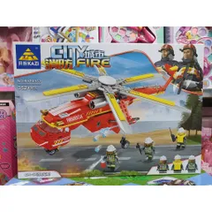 Hộp Lê Gô Lắp Ghép Máy Bay Cứu Hỏa CITY FIRE 80531 - Đồ Chơi Trẻ Em Sáng Tạo, 352 Mảnh Ghép, Phát Triển Trí Tuệ