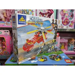 Hộp Lê Gô Lắp Ghép Máy Bay Cứu Hỏa CITY FIRE 80531 - Đồ Chơi Trẻ Em Sáng Tạo, 352 Mảnh Ghép, Phát Triển Trí Tuệ