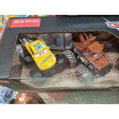 Hộp Đồ Chơi Mô Hình Xe Ô Tô Địa Hình Hợp Kim - Bộ 4 Xe Chạy Bánh Đà SUPER SPEED - Quà Tặng Ý Nghĩa Cho Bé