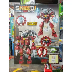 Mã 059 - Hộp lê gô lắp ghép mô hình Robot SKIBIDI TOILET