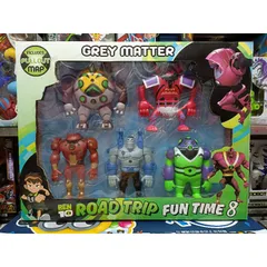 Hộp đồ chơi mô hình nhân vật BEN10 ROAD TRIP FUN TIME 8