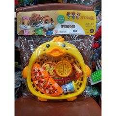 Bộ đồ chơi Cắt bánh Pizza Sáng Tạo cho Trẻ Em - Phát Triển Kỹ Năng Giao Tiếp và Tư Duy Sáng Tạo - Quà Tặng Ý Nghĩa cho Bé