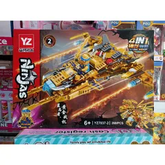 Hộp Lê Gô Lắp Ghép Robot NINJA 7037-2 - Đồ Chơi Trẻ Em 268 Chi Tiết Tạo Dựng Khả Năng Sáng Tạo và Tư Duy