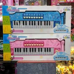 Hộp Đàn ORGAN Trẻ Em Kèm Mic Hát - Đèn Phát Sáng & Nhạc Vui Chơi Tương Tác - Đồ Chơi Phát Triển Kỹ Năng Giao Tiếp