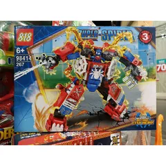 Hộp lê gô lắp ghép mô hình Robot Người Nhện SUPER SPIDER 98414-3