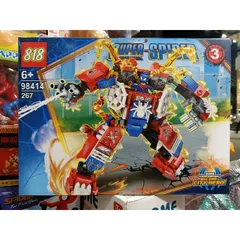 Hộp lê gô lắp ghép mô hình Robot Người Nhện SUPER SPIDER 98414-3