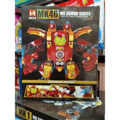 MG310 Hộp lê gô lắp ghép mô hình Robot Người Sắt IRON MAN
