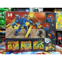Hộp lê gô lắp ghép mô hình Robot NINJA MG222D
