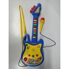 719 Hộp Đàn Guitar Music kèm MIC hát được, có nhạc và đèn phát sáng (tặng kèm pin và giao màu ngẫu nhiên)
