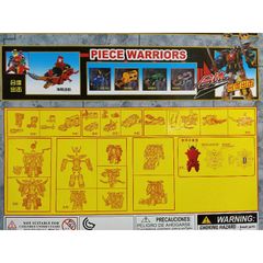 Hộp Đồ Chơi Lắp Ghép Robot Warrior INTER CHANGE 33821-1 - Thích Hợp Cho Trẻ Em, Phát Triển Kỹ Năng Sáng Tạo và Giao Tiếp