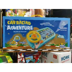 Hộp đồ chơi mô hình Lái xe ô tô CAR RACING ADVENTURE có nhạc - Đồ chơi trẻ em phát triển tư duy sáng tạo và kỹ năng giao tiếp 661-8