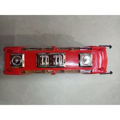Mô hình xe buýt đồ chơi chạy pin có nhạc và đèn phát sáng 2609B - Xe mini an toàn cho trẻ em, quà tặng ý nghĩa cho bé
