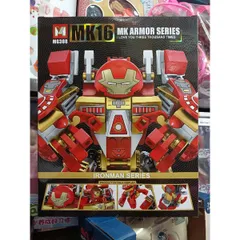 Hộp lê gô lắp ghép mô hình Robot Người Sắt IRONMAN SERIES - MG308