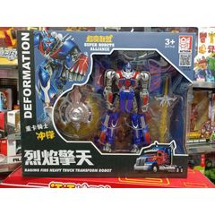 Mã 3309 - Hộp đồ chơi lắp ghép Robot biến hình thành Xe ô tô