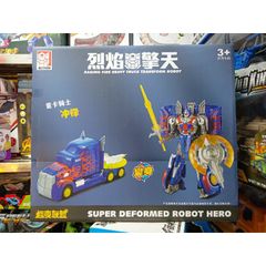 Mã 3309 - Hộp đồ chơi lắp ghép Robot biến hình thành Xe ô tô