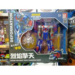 Mã 3309 - Hộp đồ chơi lắp ghép Robot biến hình thành Xe ô tô