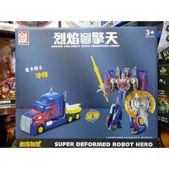 Mã 3309 - Hộp đồ chơi lắp ghép Robot biến hình thành Xe ô tô