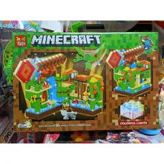 Xếp Hình Lắp Ghép Lê Gô MINECRAFT 350 Mảnh - Đồ Chơi Giáo Dục Phát Triển Tư Duy Sáng Tạo Cho Trẻ Em
