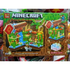 Xếp Hình Lắp Ghép Lê Gô MINECRAFT 350 Mảnh - Đồ Chơi Giáo Dục Phát Triển Tư Duy Sáng Tạo Cho Trẻ Em