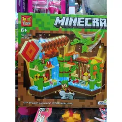 Xếp Hình Lắp Ghép Lê Gô MINECRAFT 350 Mảnh - Đồ Chơi Giáo Dục Phát Triển Tư Duy Sáng Tạo Cho Trẻ Em