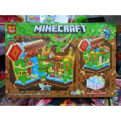 Xếp Hình Lắp Ghép Lê Gô MINECRAFT 350 Mảnh - Đồ Chơi Giáo Dục Phát Triển Tư Duy Sáng Tạo Cho Trẻ Em