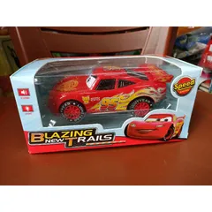 Mô hình Xe ô tô Mc Queen hợp kim với bánh đà, nhạc và đèn LED - Đồ chơi trẻ em vui nhộn và phát triển sáng tạo 2014
