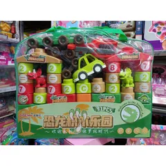 Bộ đồ chơi Xếp hình công viên khủng long 6763