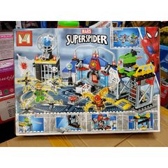 Mã 1128 - Xếp hình lắp ghép lê gô Người Nhện MARS SUPER SPIDER