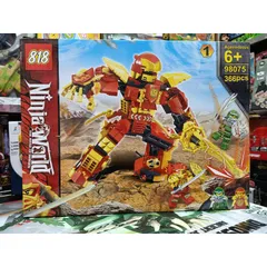 98075-1 Hộp lê gô lắp ghép mô hình Robot NINJA WORLD