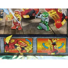 98075-1 Hộp lê gô lắp ghép mô hình Robot NINJA WORLD