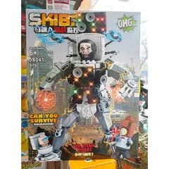 Mã 041 - Xếp hình lắp ghép lê gô Robot SKIBIDI TOILET