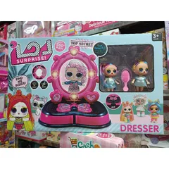 Hộp Đồ Chơi Trang Điểm Búp Bê LOL 2077 - Có Nhạc và Đèn Phát Sáng, Quà Tặng Ý Nghĩa Cho Bé Yêu