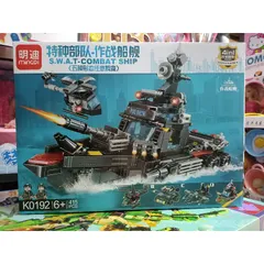 Hộp Lê Gô Lắp Ghép Mô Hình Chiếc Tàu K0192 - Đồ Chơi Giáo Dục Trẻ Em, 415 Mảnh Ghép Tạo Mô Hình Sáng Tạo Thú Vị