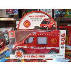 Hộp Đồ Chơi Xe Ô Tô CITY RESCUE Chạy Bằng Pin Có Đèn và Nhạc - Đồ Chơi An Toàn Cho Bé, Quà Tặng Ý Nghĩa