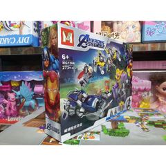 Xếp hình lắp ghép lê gô HEROES ASSEMBLE MG138A