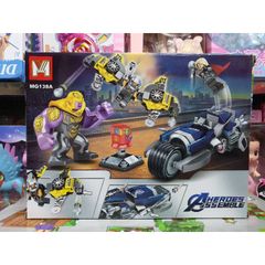 Xếp hình lắp ghép lê gô HEROES ASSEMBLE MG138A