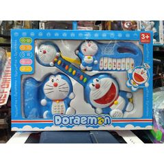 Hộp Đàn DORAEMON Có Nhạc & Đèn Phát Sáng 1232 - Đồ Chơi Giao Tiếp Cho Trẻ Em, Quà Tặng Ý Nghĩa