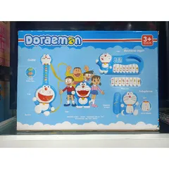 Hộp Đàn DORAEMON Có Nhạc & Đèn Phát Sáng 1232 - Đồ Chơi Giao Tiếp Cho Trẻ Em, Quà Tặng Ý Nghĩa